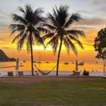 Sunset in Racha Island
