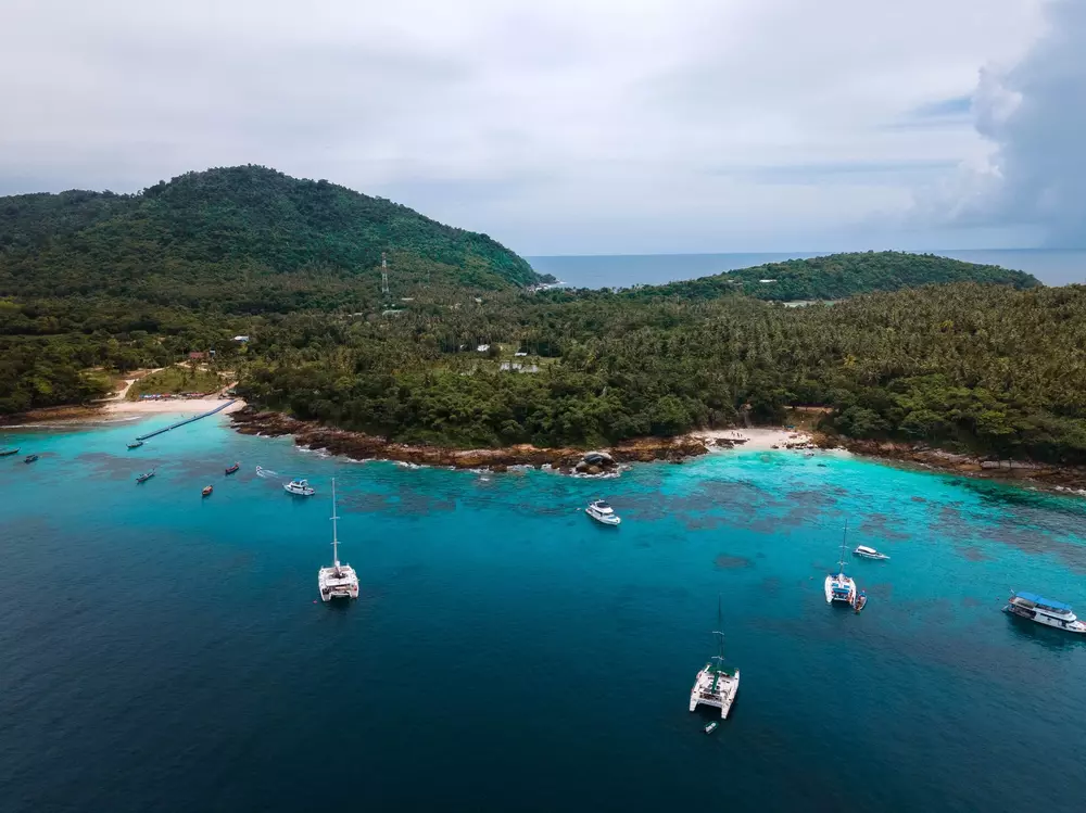 Ter bay of Racha Island