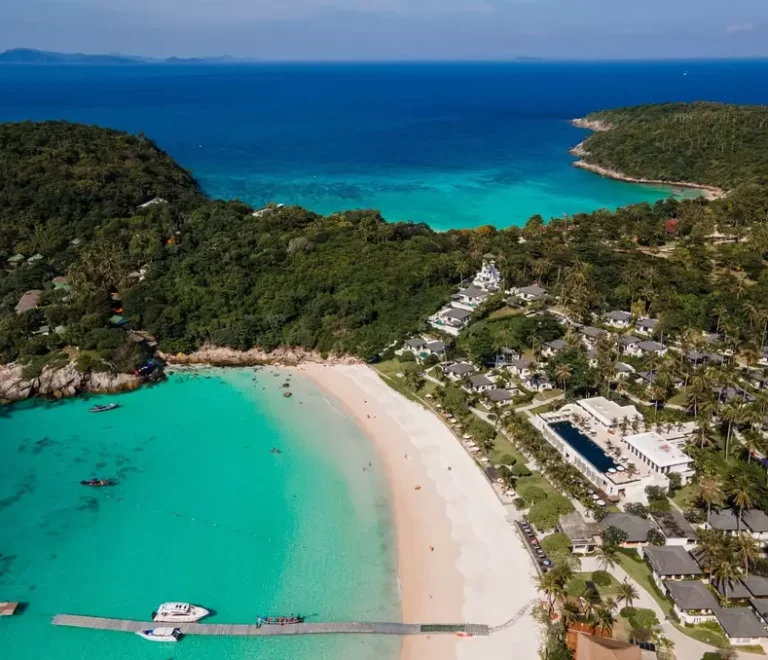 Racha Island full view