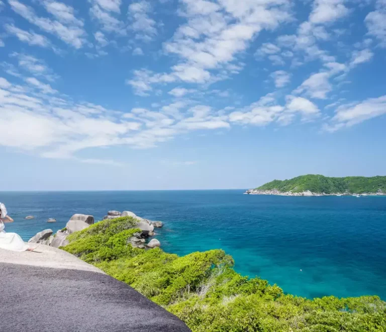 View point of the Similan island