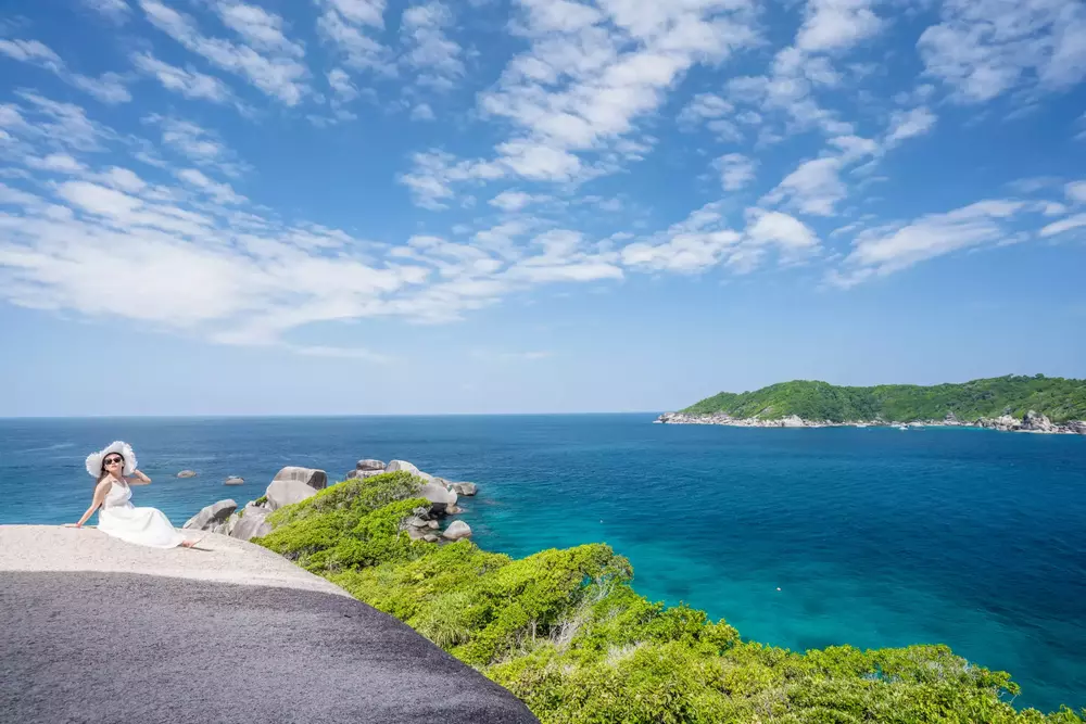 View point of the Similan island