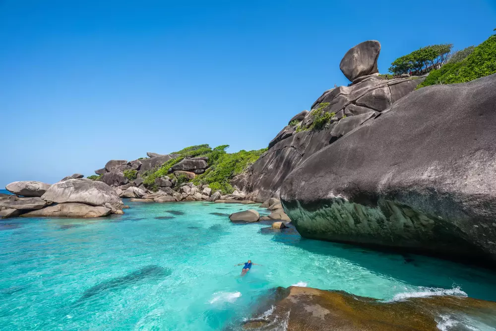 Stunning view of Similan