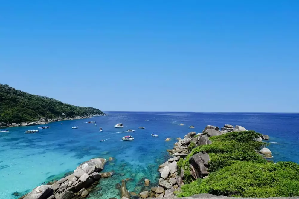 View point of Similan Island