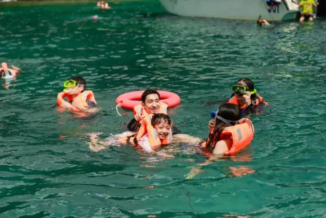 Snorkeling Coral Island