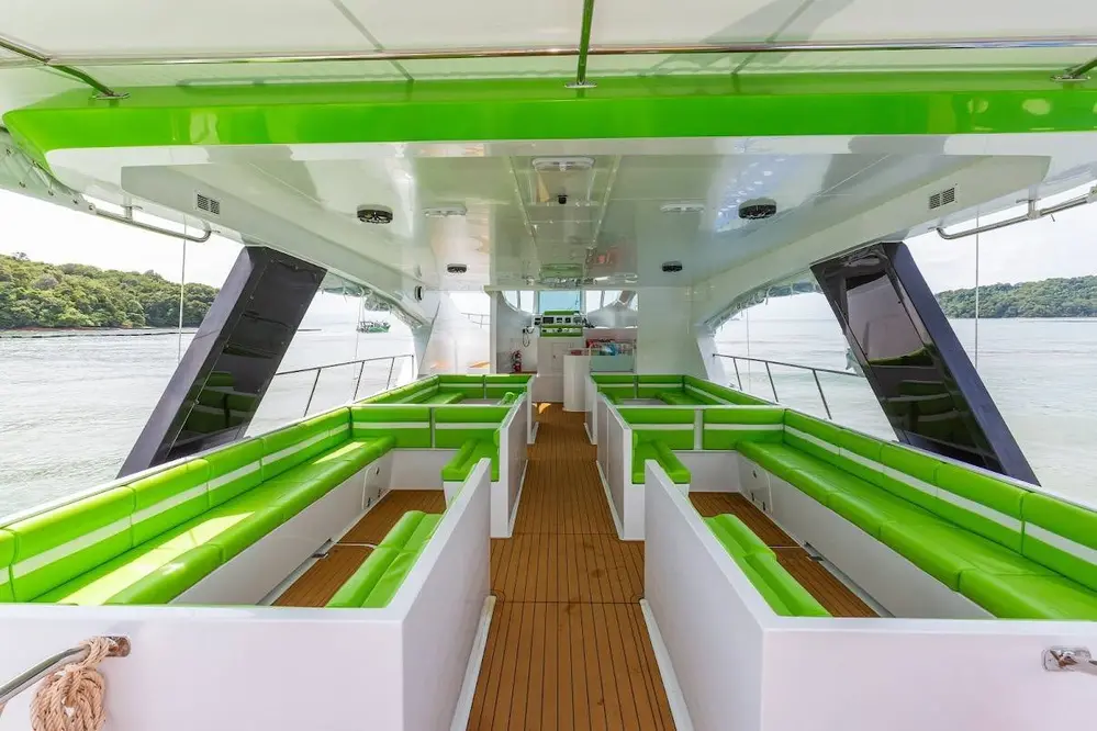 catamaran interior