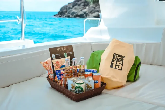 Interior of Aeolos Catamaran