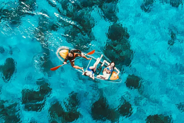 Clear Kayak