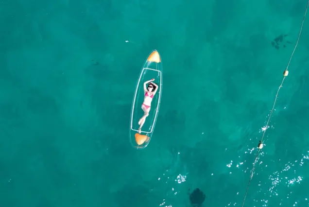 Clear Kayak