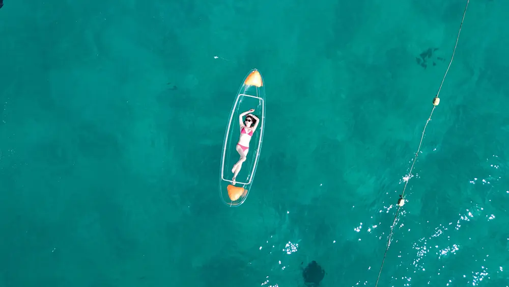 Clear Kayak