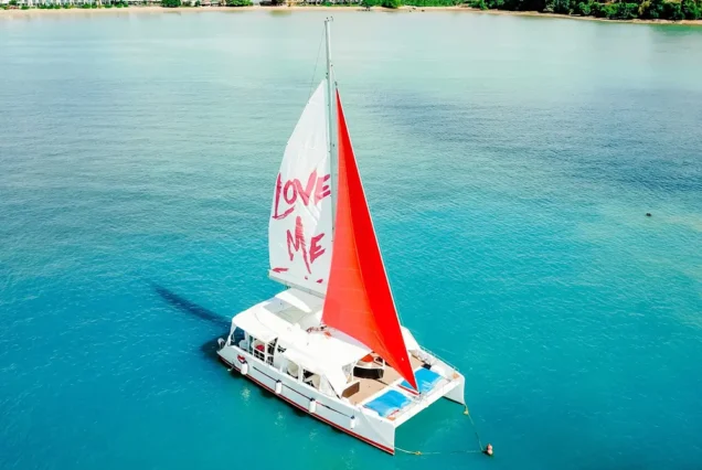 Ms Red Catamaran