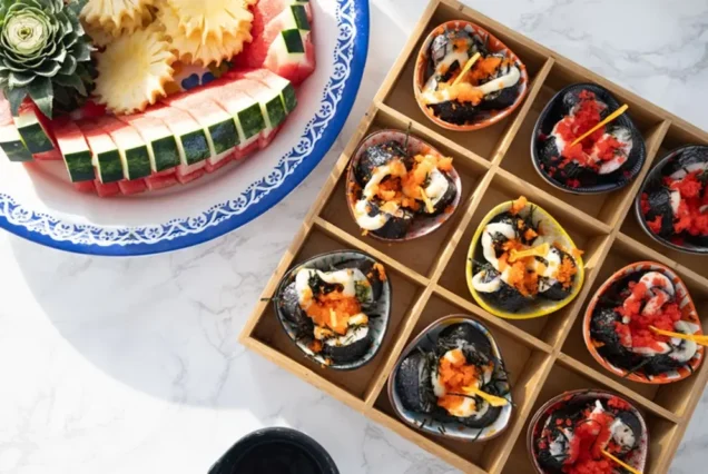 High tea snack