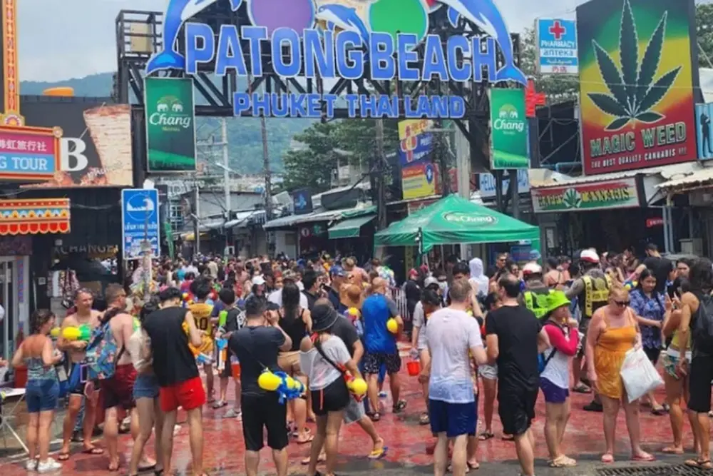 Patong Beach, Songkran Festival