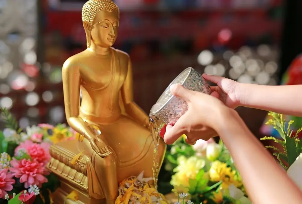 Shower for the Buddha
