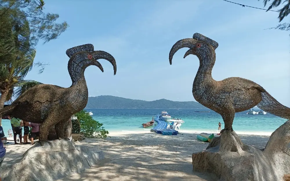 Coral Island Landmark
