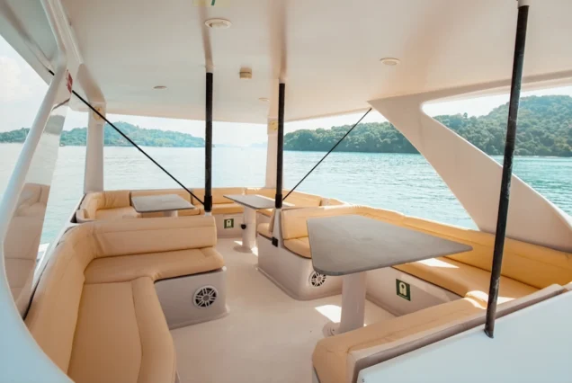 Interior of Vibes Catamaran