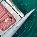 trampoline of the Catamaran