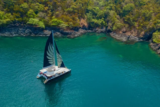 Black Wing Catamaran Phuket 3 island route to Racha Coral and Maithon Island