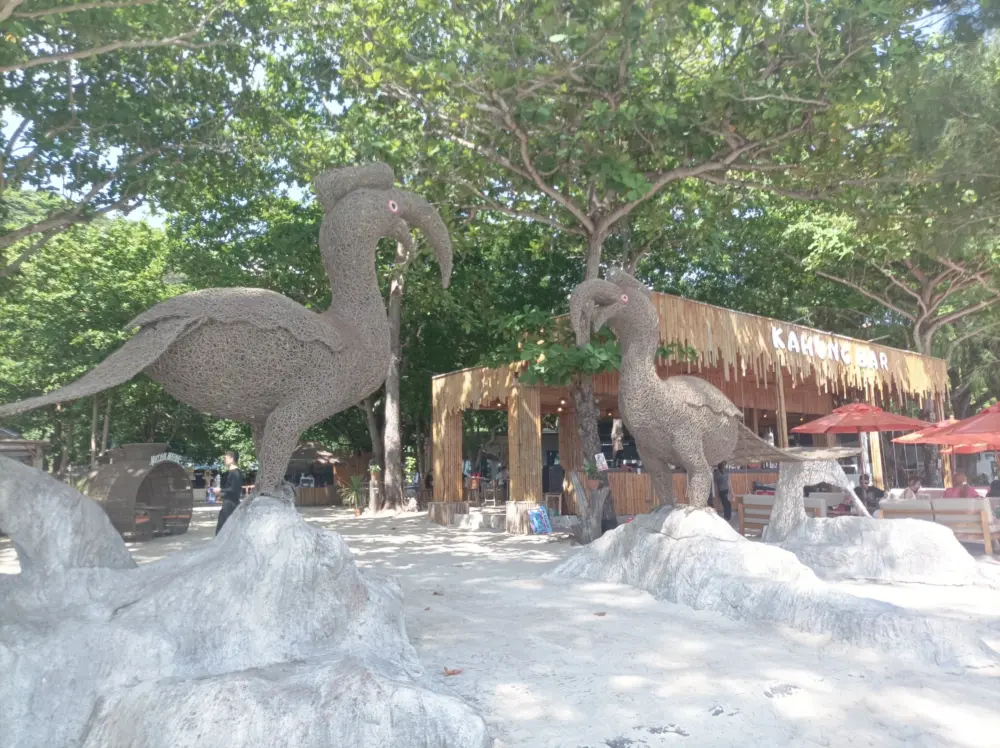 Coral Island Kahung Beach landmark with tropical beach atmosphere near Phuket