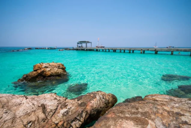 Maithon Island private island with crystal clear sea