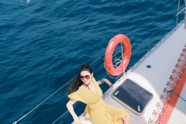 Photo-friendly onboard space on Marvel Catamaran in Phuket
