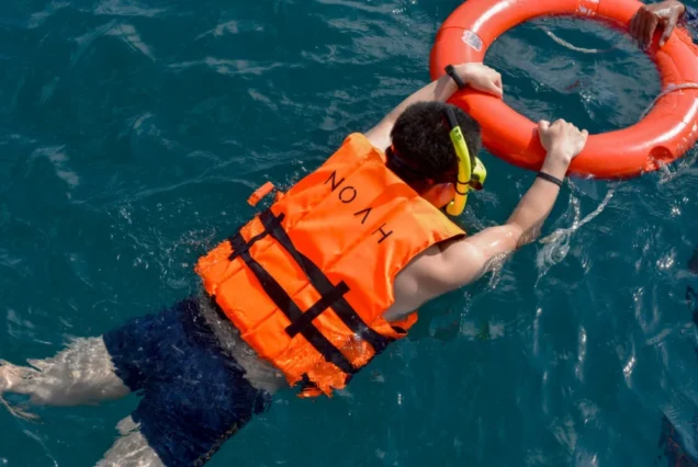 Guided snorkeling experience near Noah Catamaran