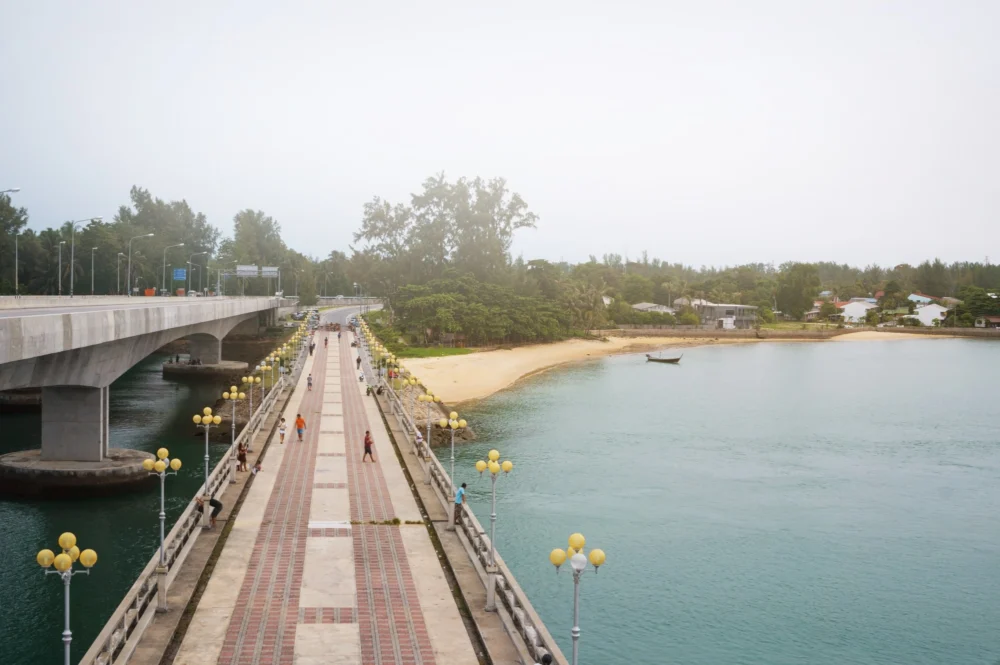 Sarasin Bridge at the northern entrance to Phuket Island