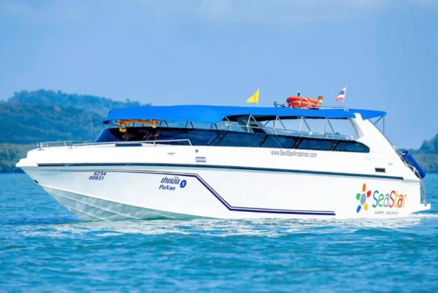 Seastar speedboat near Racha Noi Island