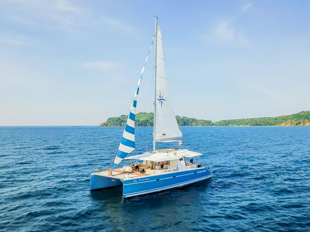 普吉岛 Silver Catamaran 皇帝岛珊瑚岛日落双体帆船
