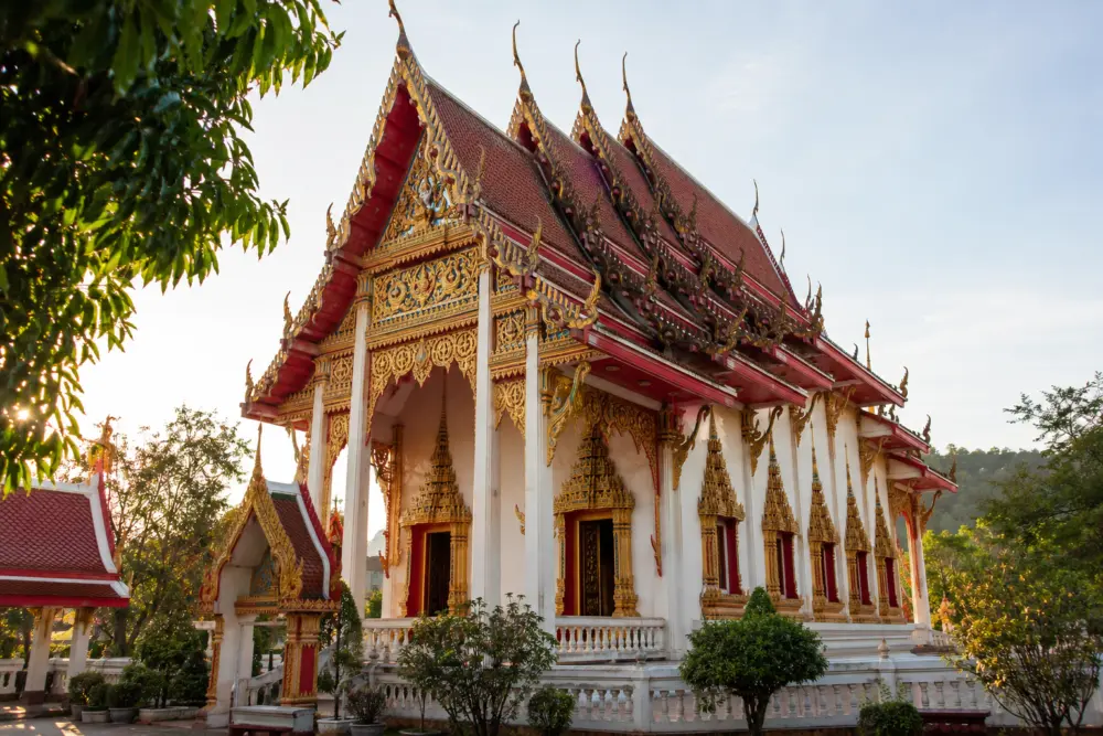 Wat Chalong temple building