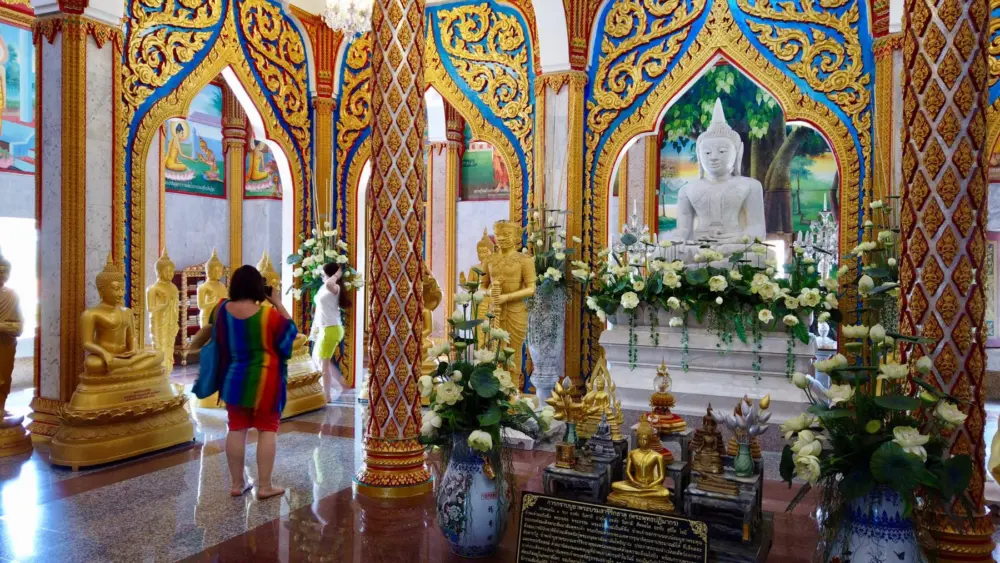 Interior of the Chedi tower