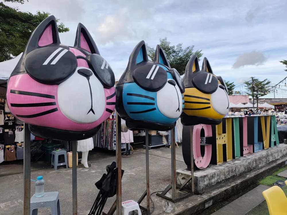 Chillva Market Phuket entrance sign