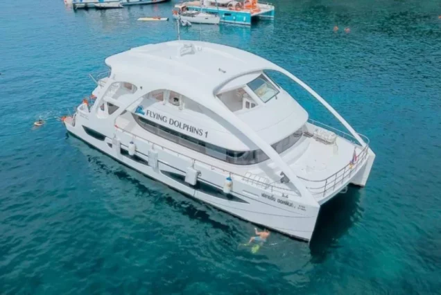 Flying Dolphins 1 Phi Phi Island and Maithon Island yacht journey