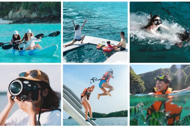 Indigo Catamaran Yacht activity gallery