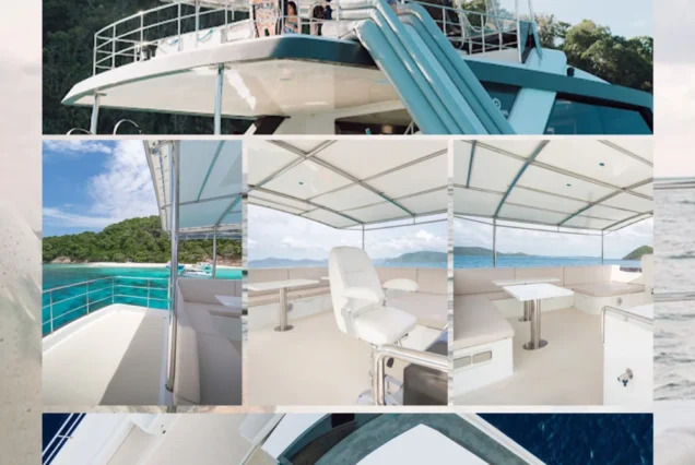 Indigo Catamaran Yacht exterior and interior gallery
