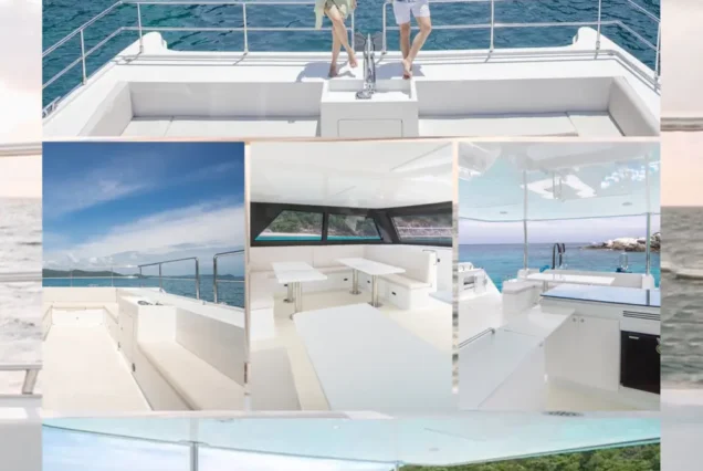 Indigo Catamaran Yacht relaxation and seating gallery