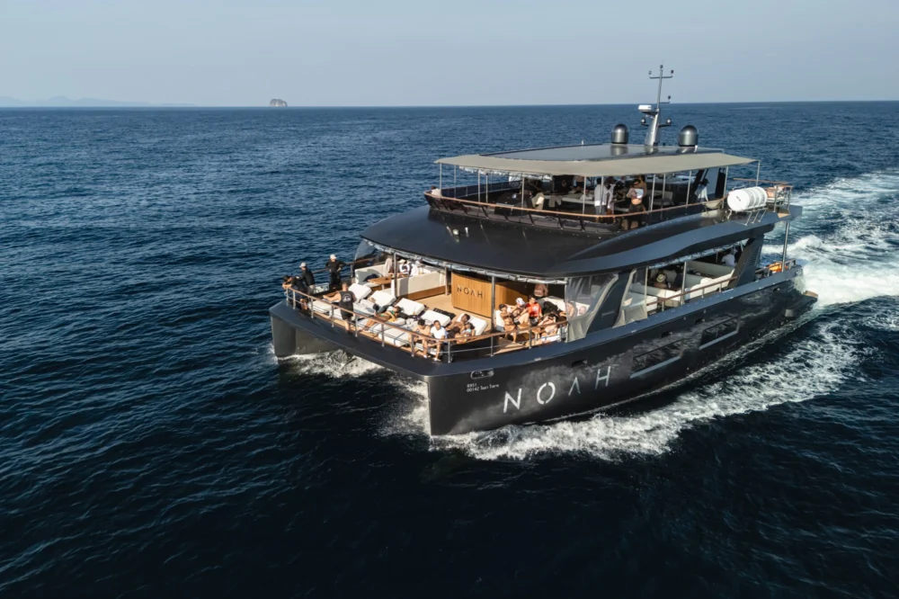 Noah luxury yacht used for the Phi Phi, Maya Bay and Maithon island program