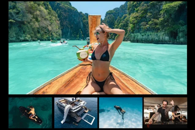 Noah Yacht water activity and island experience