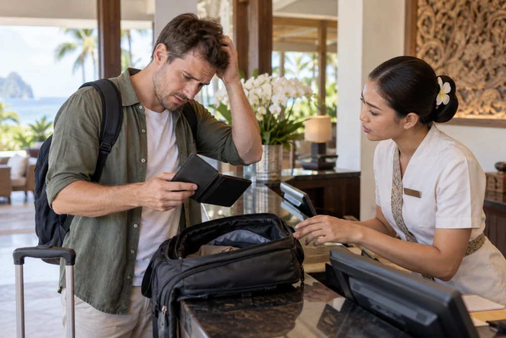 Tourist seeking help after losing a passport in Phuket