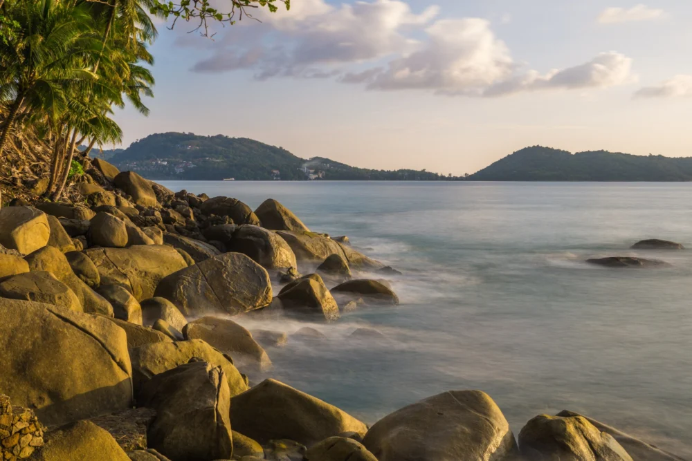 普吉岛 Kalim Bay 傍晚日落风景