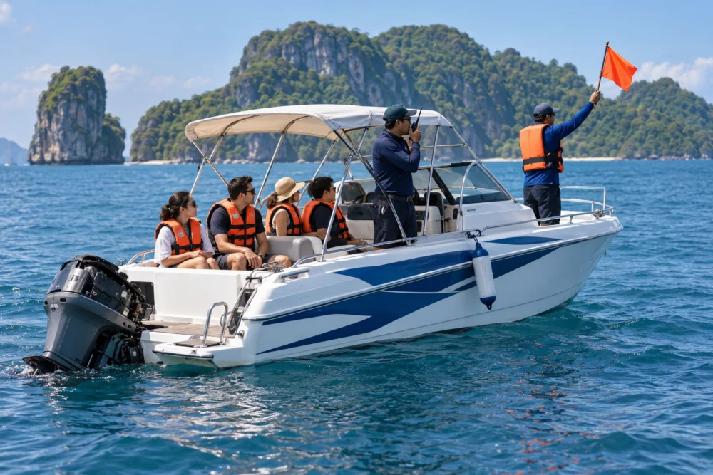 Boat and sea emergency response near Phuket