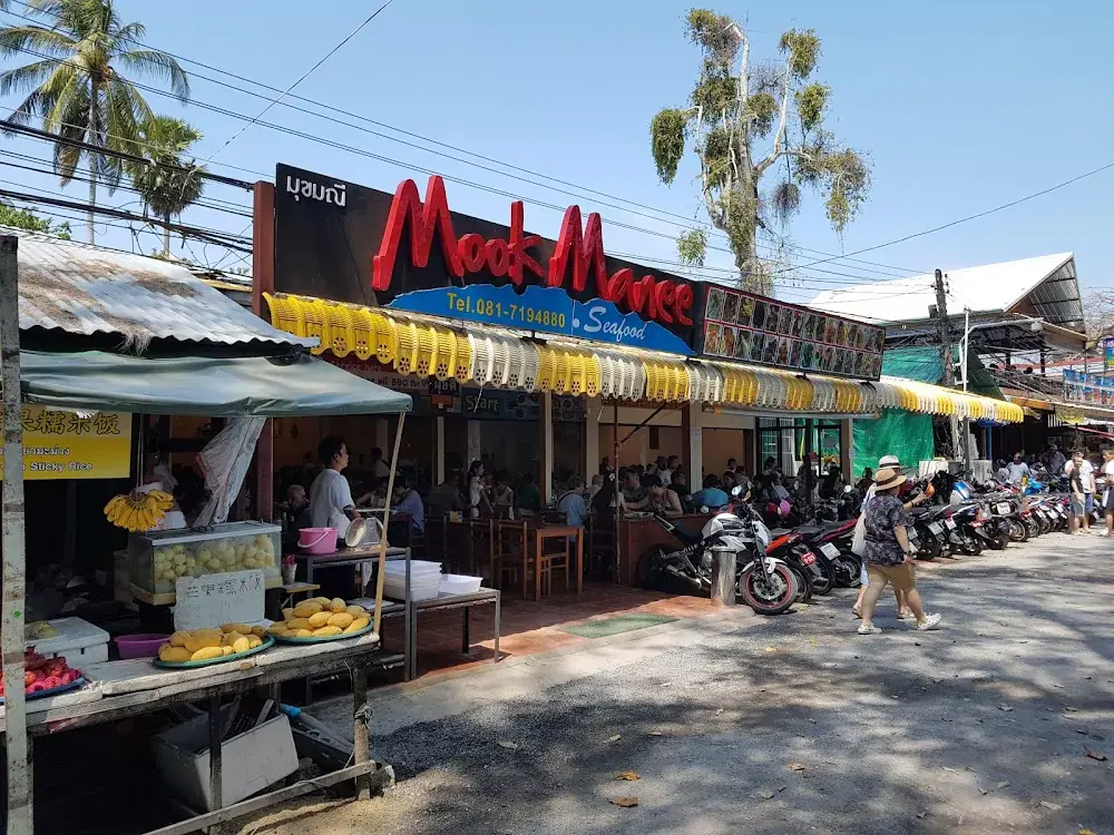 海鲜加工的餐厅