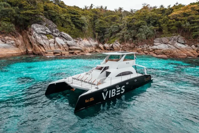 Vibes Catamaran Yacht premium Similan Island day trip