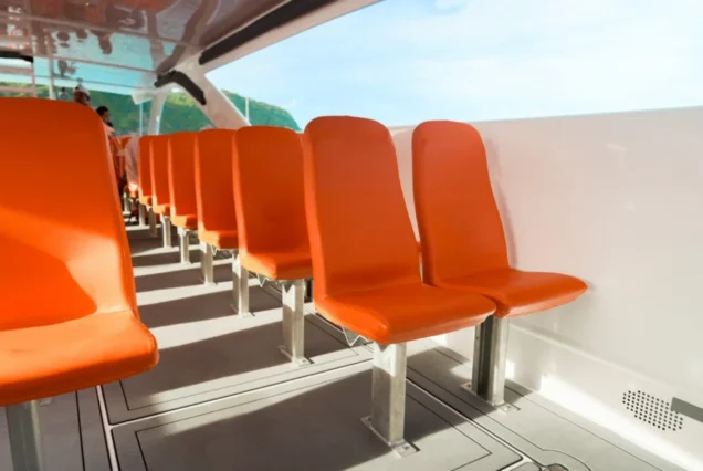 Once catamaran seating