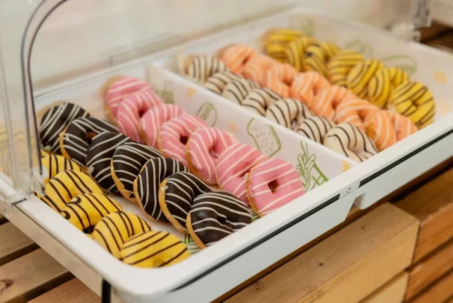 Donuts served for breakfast on the Tip-Top trip