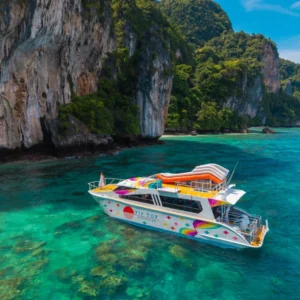 Tip-Top double-deck catamaran at Phi Phi